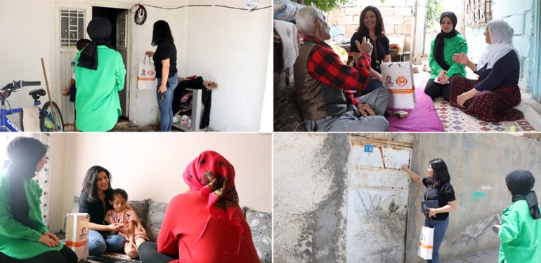 İhtiyaç sahibi ailelere Bayram hediye paketi dağıtıldı