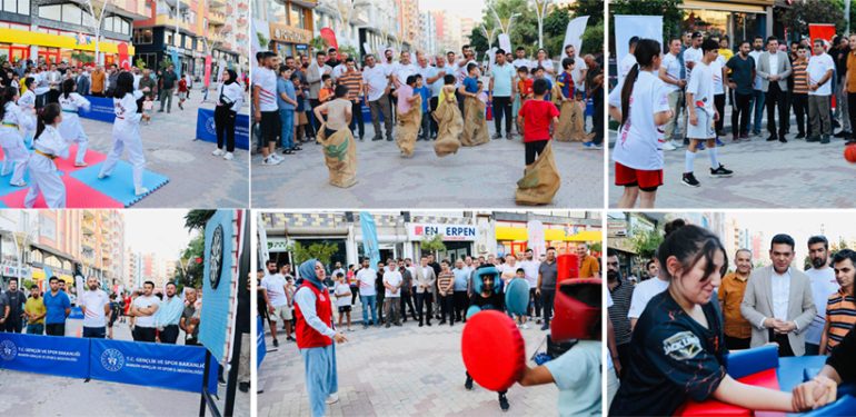 Kızıltepe’de yaz spor okullarının açılışı gerçekleştirildi