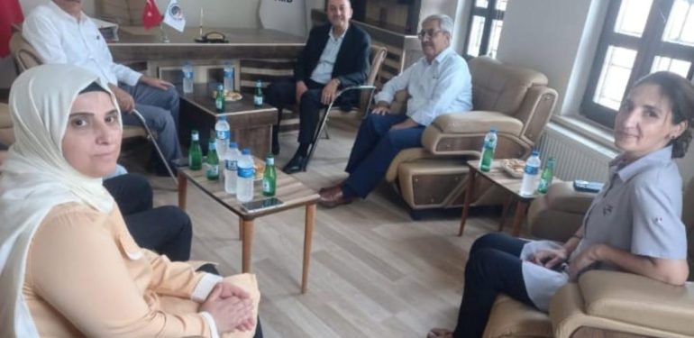 Büyükelçi Hakan Çakıl TMD’ye iade-i ziyarette bulundu