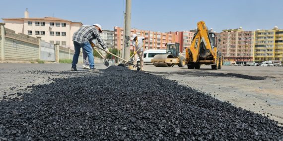 Tepebaşı ve Atatürk Mahallerinde asfalt çalışması başlatıldı