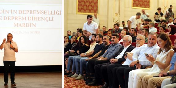 Mardin’de Deprem Paneli Düzenlendi