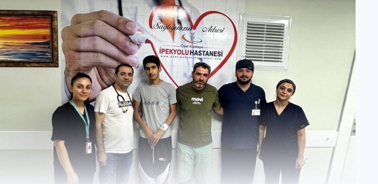 Elektrik çarpması sonucu kalbi duran genç hayata döndürüldü
