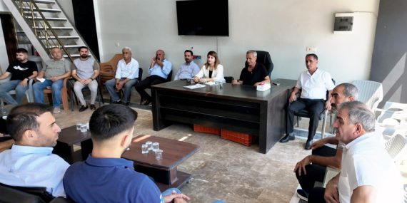 Yeni Yapılan Sanayi Sitesi Esnafına Ziyaret