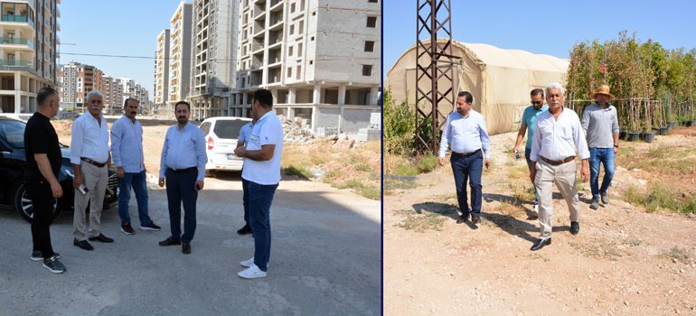 Yeni yol ve yerleşim alanlarında inceleme