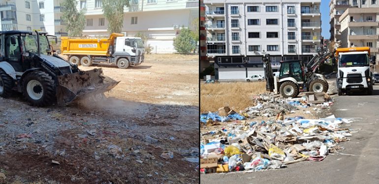 Belediyeden, Caddelere moloz ve çöp dökenlere cezai işlem!