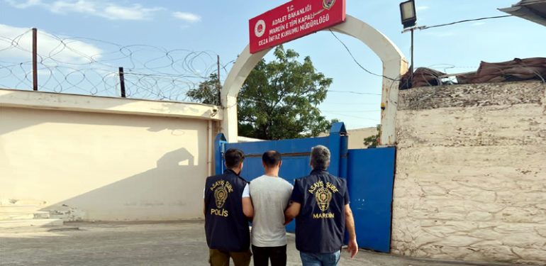 Mardin’de 33 Yıl hapis cezası ile aranan cezaevi firarisi yakalandı