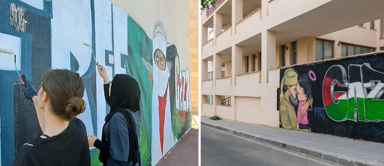 Artuklu üniversitesi öğrencileri Gazze’deki drama sanat yoluyla dikkat çekti