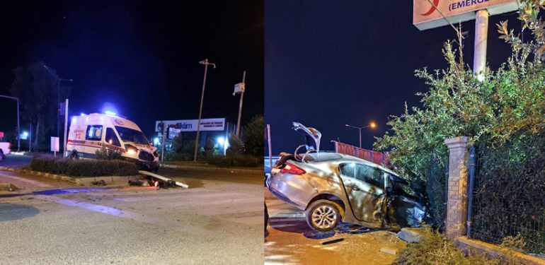 Hasta taşıyan Ambulans kaza yaptı: 5 Yaralı