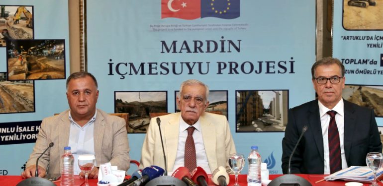 Türk: Mardin İçmesuyu Projesi’nin Yüzde 55’i Tamamlandı