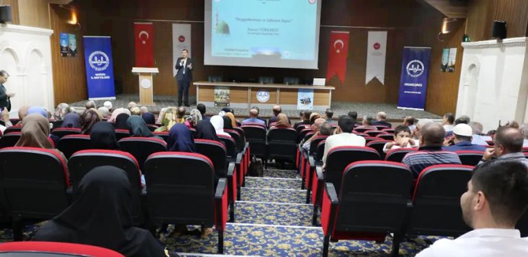 Türkmen; İslam’a dert olan değil islam’ı dert edinen bireyler olmamız lazım