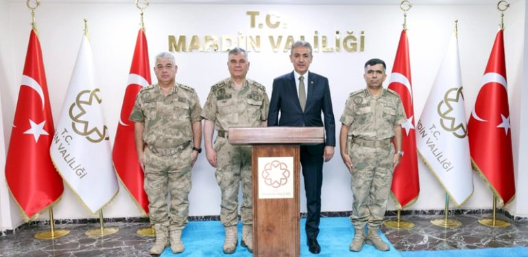Jandarma Genel Komutanı Orgeneral Ali Çardakcı, Mardin’i ziyaret etti