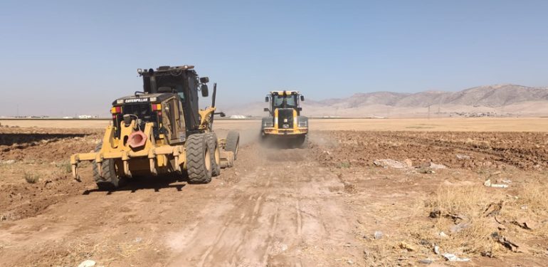 3 ayda 11 bin metre uzunluğunda yol açıldı