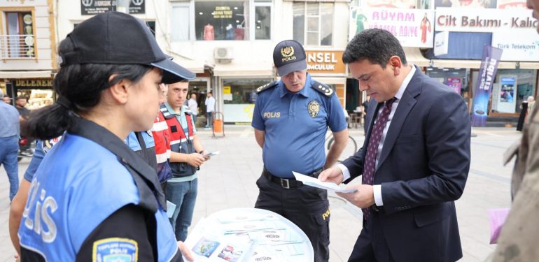 Dolandırıcılığa karşı bilgilendirme broşürleri dağıtıldı