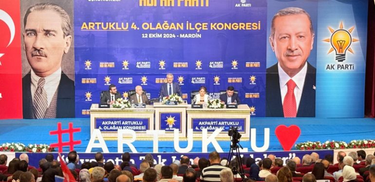 AK Parti Artuklu İlçe Kongresi yapıldı