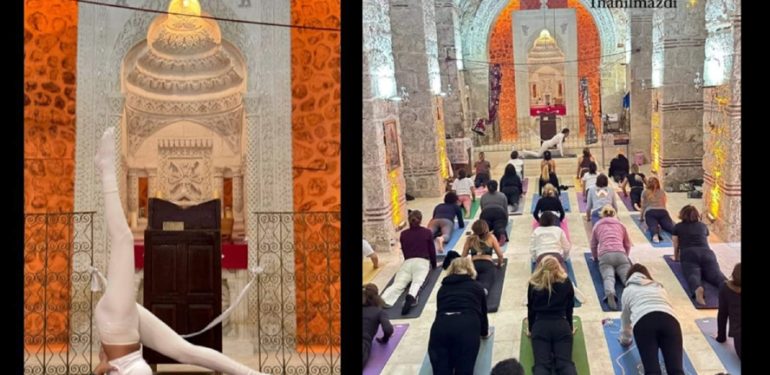 Kilisede Yoga Küstahlığına MTDF’den sert tepki
