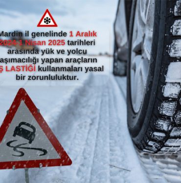 Sürücülere Kış Lastiği Uyarı