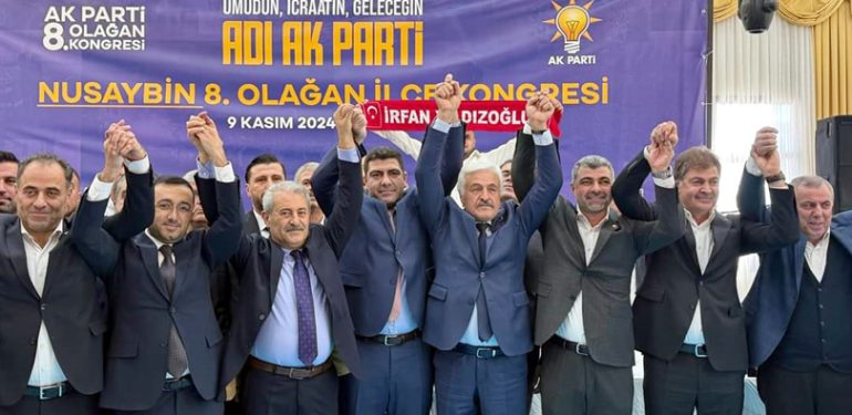 AK Parti Mardin’de 10 ilçenin olağan kongrelerini tamamladı