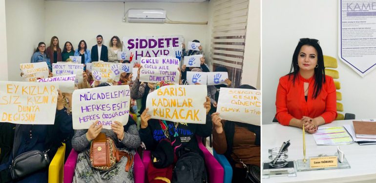 Yağmurcu: KAMER olarak kadınların yanındayız