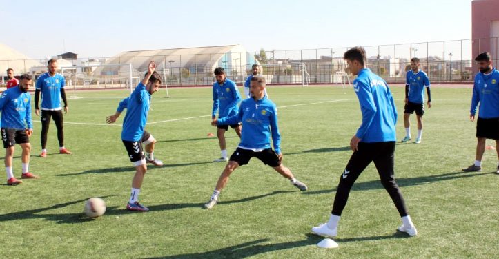 Kızıltepe 47 Spor, Doğubayazıt FK maçı hazırlıklarını sürdürüyor