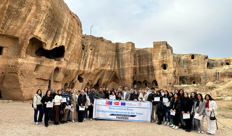 Mardin’in Kültürel Mirası İklim Değişikliğiyle Mücadeleye Güç Katıyor!