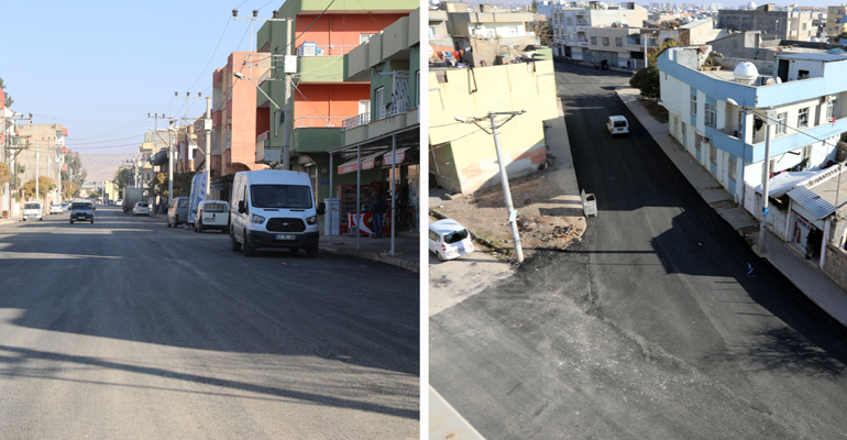 Mehmet Sincar Caddesi’nde asfalt çalışması tamamlandı