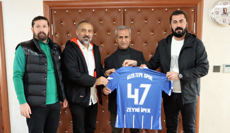 Belediye Başkanı İpek, Kızıltepespor heyetini ağırladı