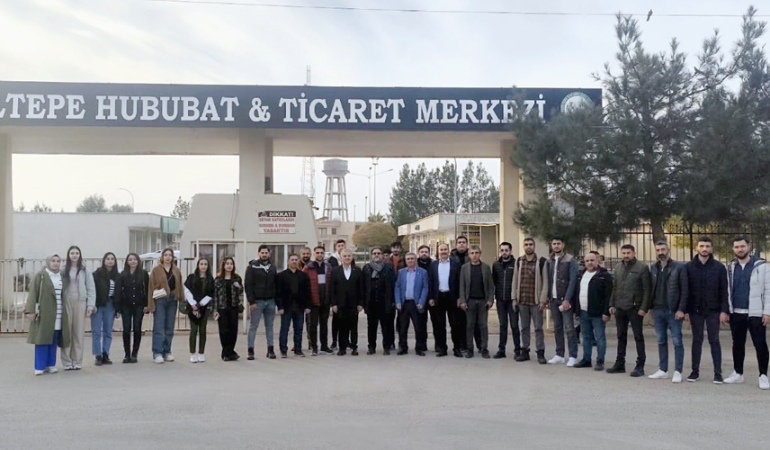 Kızıltepe Tarım Bilimleri Fakültesi’nden Hububat Merkezine Teknik Gezi