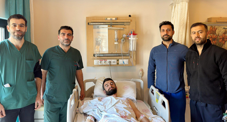 Mardin’de İlk kez yapılan yöntemle 25 Yaşındaki genç sağlığına kavuştu