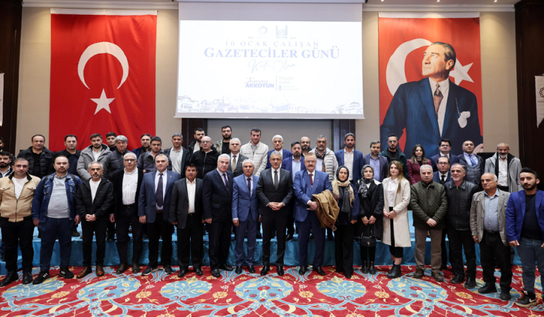 Mardin Valisi Tuncay Akkoyun Gazetecilerle bir araya geldi