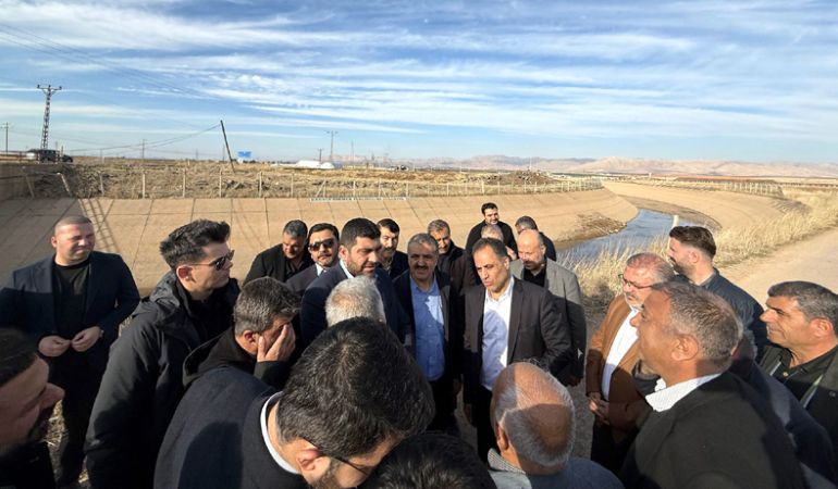 Başkanı Uncu ve Milletvekili Adak’tan GAP Sulama Projesi Açıklaması