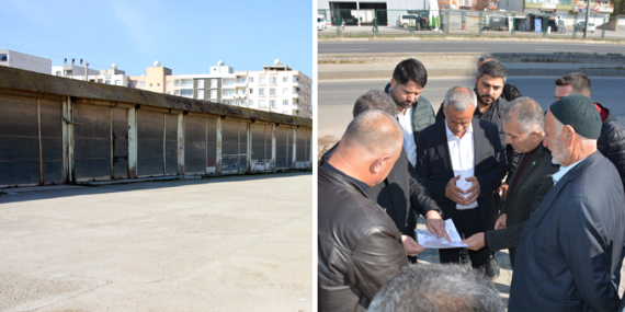 Kızıltepe eski Buğday pazarı için girişimler başladı