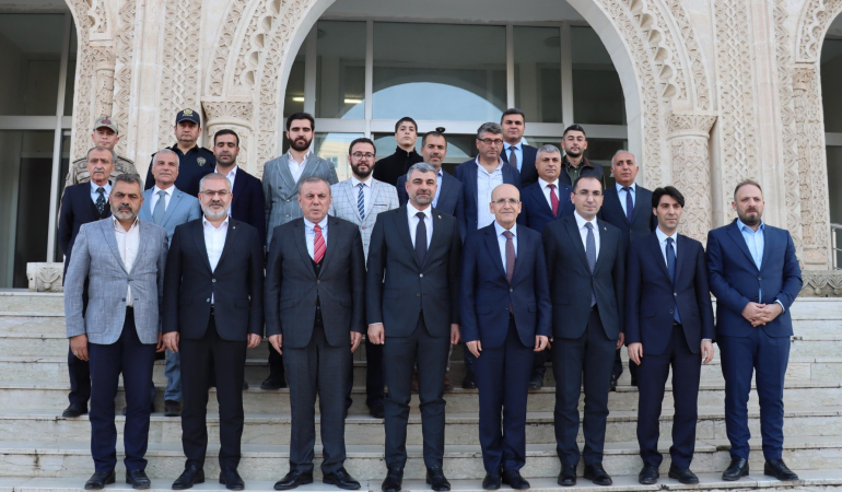 Hazine ve Maliye Bakanı Şimşek, Mardin’i’ı Ziyaret Etti