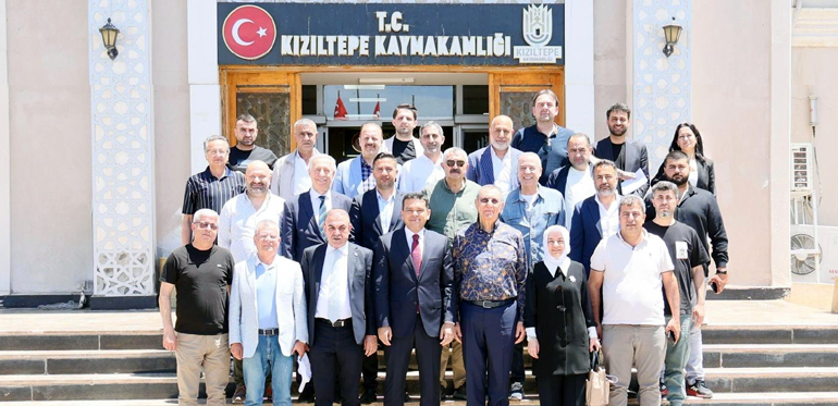 MARİŞ Kızıltepe Kaymakamı Şahin’i ziyaret etti