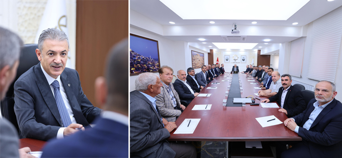 Vali Akkoyun Muhtarlarla Bir Araya Geldi