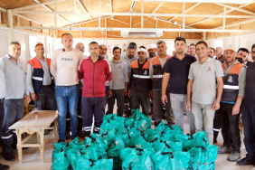 Temizlik işçilerine yazlık kıyafet