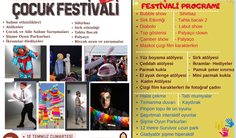 Kızıltepe’de Çocuklar Festival Coşkusu Yaşayacak