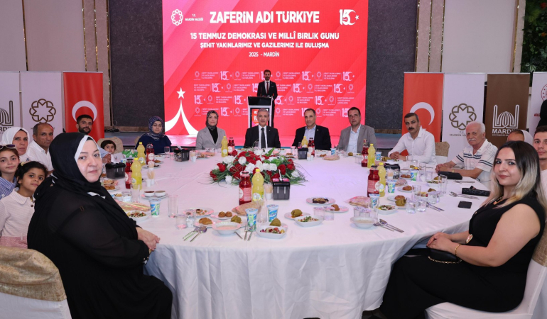 Valilik Şehit ve Gazi Aileleri Onuruna Yemek Programı Düzenlendi