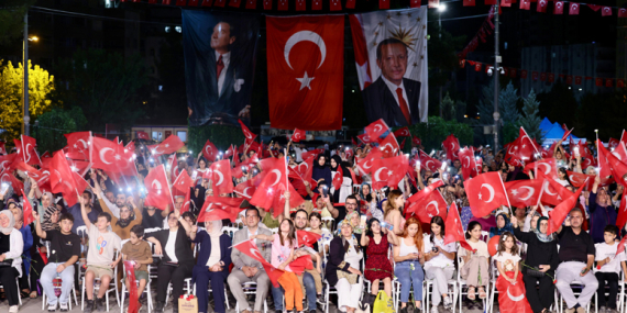 Mardin’de ’15 Temmuz Demokrasi ve Milli Birlik Günü’ programı düzenlendi