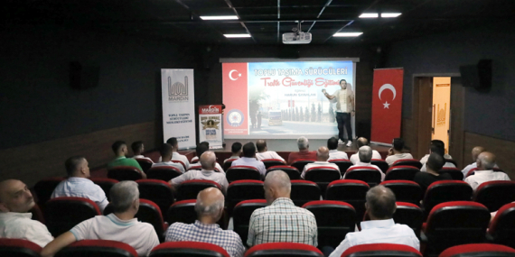 Mardin’de Toplu Taşıma Sürücülerine Mesleki Eğitim Semineri