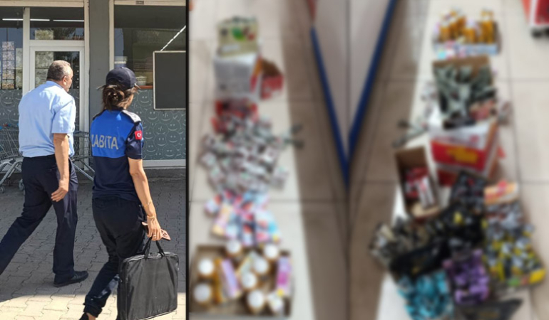 Son tüketim tarihi geçmiş çok sayıda gıda ve ürüne el kondu