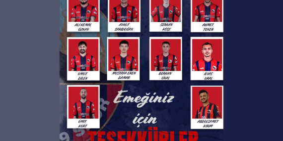 Mardin 1969 Spor 10 futbolcu ile yollarını ayırdı