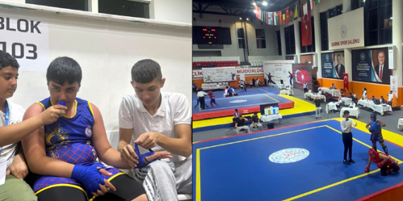 Kızıltepeli Musa, Wushu Kung fu’da Balkan 2.’si oldu