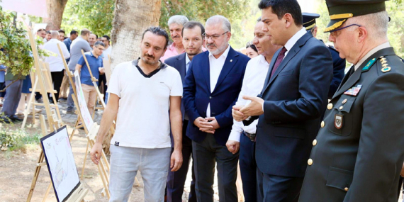 Kaymakam Şahin 15 Temmuz Resim Sergisinin Açılışına Katıldı