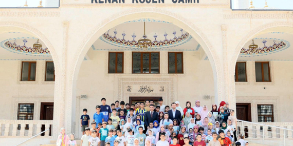 Kaymakam Şahin Yaz Kur’an kurslarını ziyaret etti