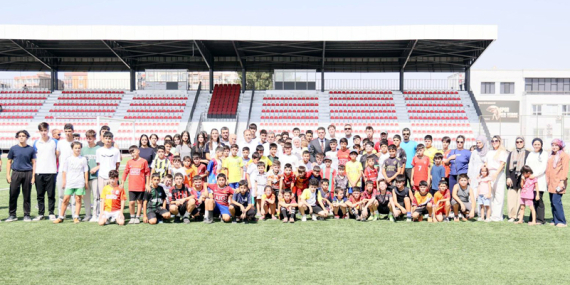 Kaymakam Şahin yaz spor kurslarını ziyaret etti