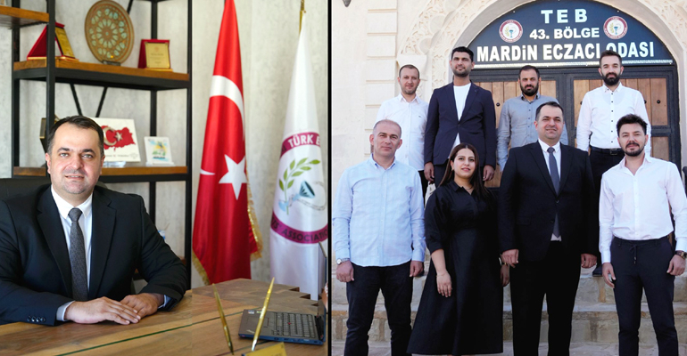 Mardin Eczacı Odası seçimlerinde mevcut yönetim güven tazeledi
