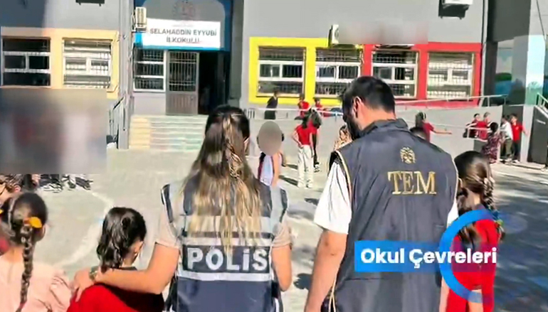 Mardin’de Öğrencilerin Güvenliği İçin Okul Çevrelerinde Sıkı Denetim