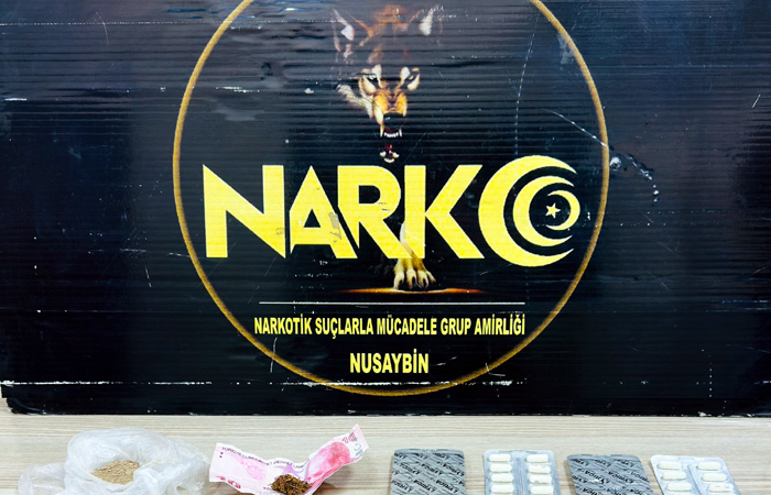 Nusaybin’de zehir tacirlerine darbe: 6 Şüpheliyi yakaladı