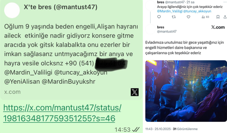 Vali Akkoyun’dan Alişan Hayranı Engelli Çocuğa Destek