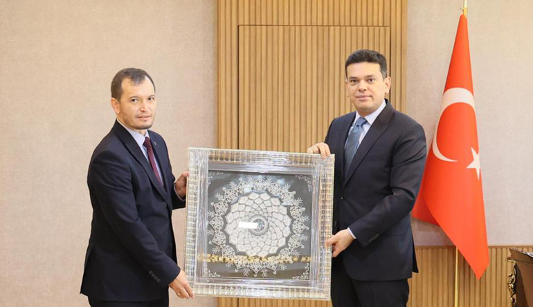 Kızıltepe Müftülüğünden Kaymakam Şahin’e ziyaret